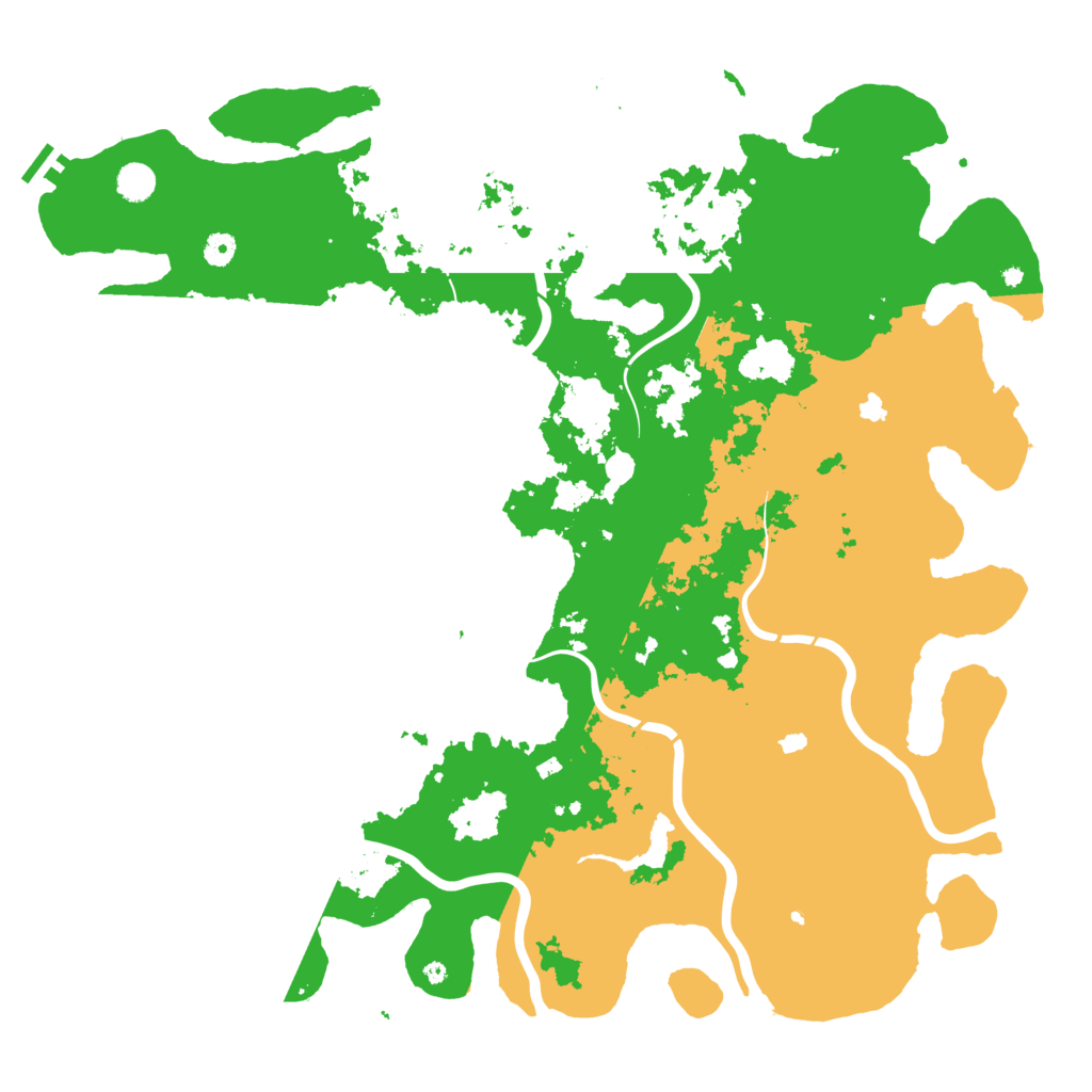 Biome Rust Map: Procedural Map, Size: 5000, Seed: 1785102341