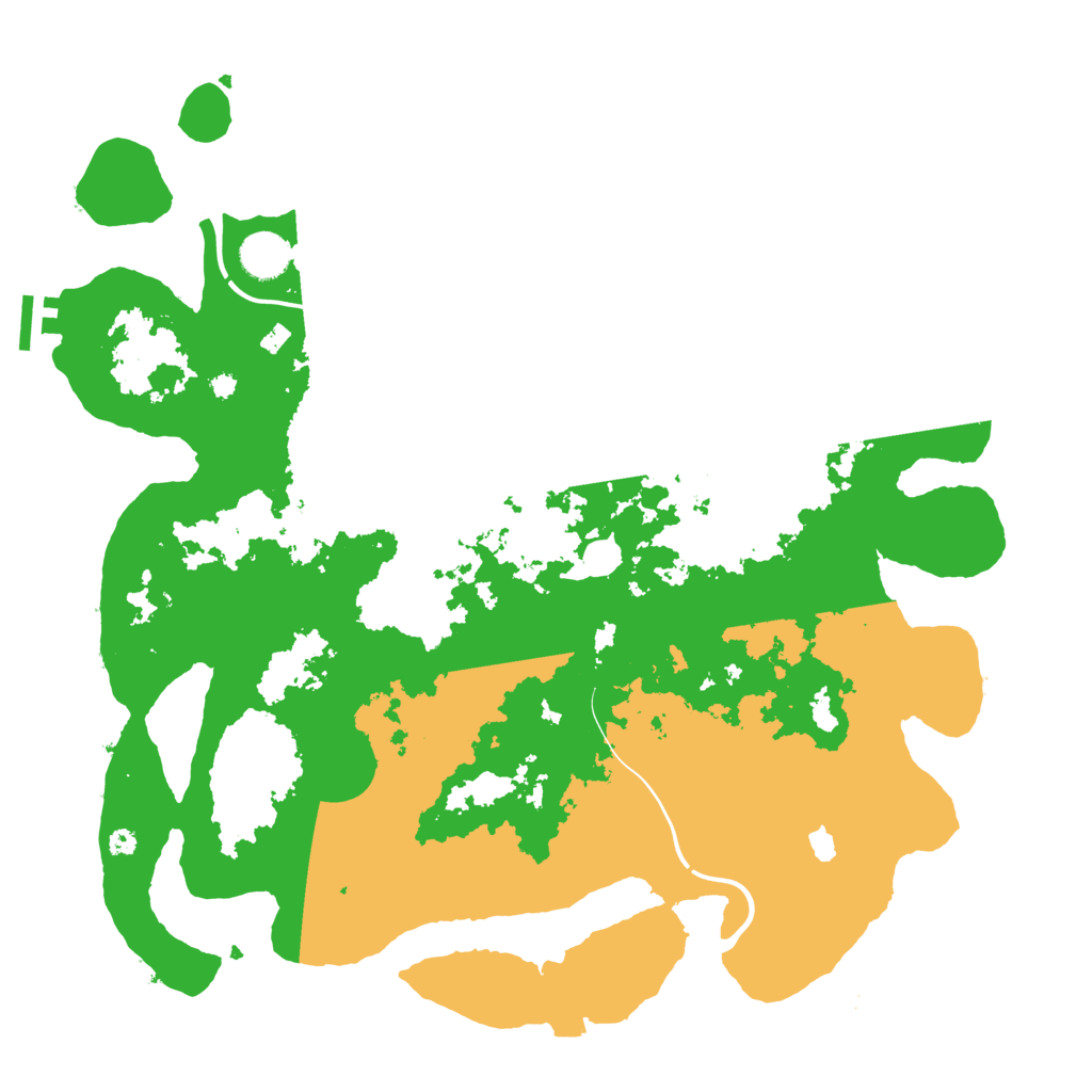 Biome Rust Map: Procedural Map, Size: 4000, Seed: 453300438