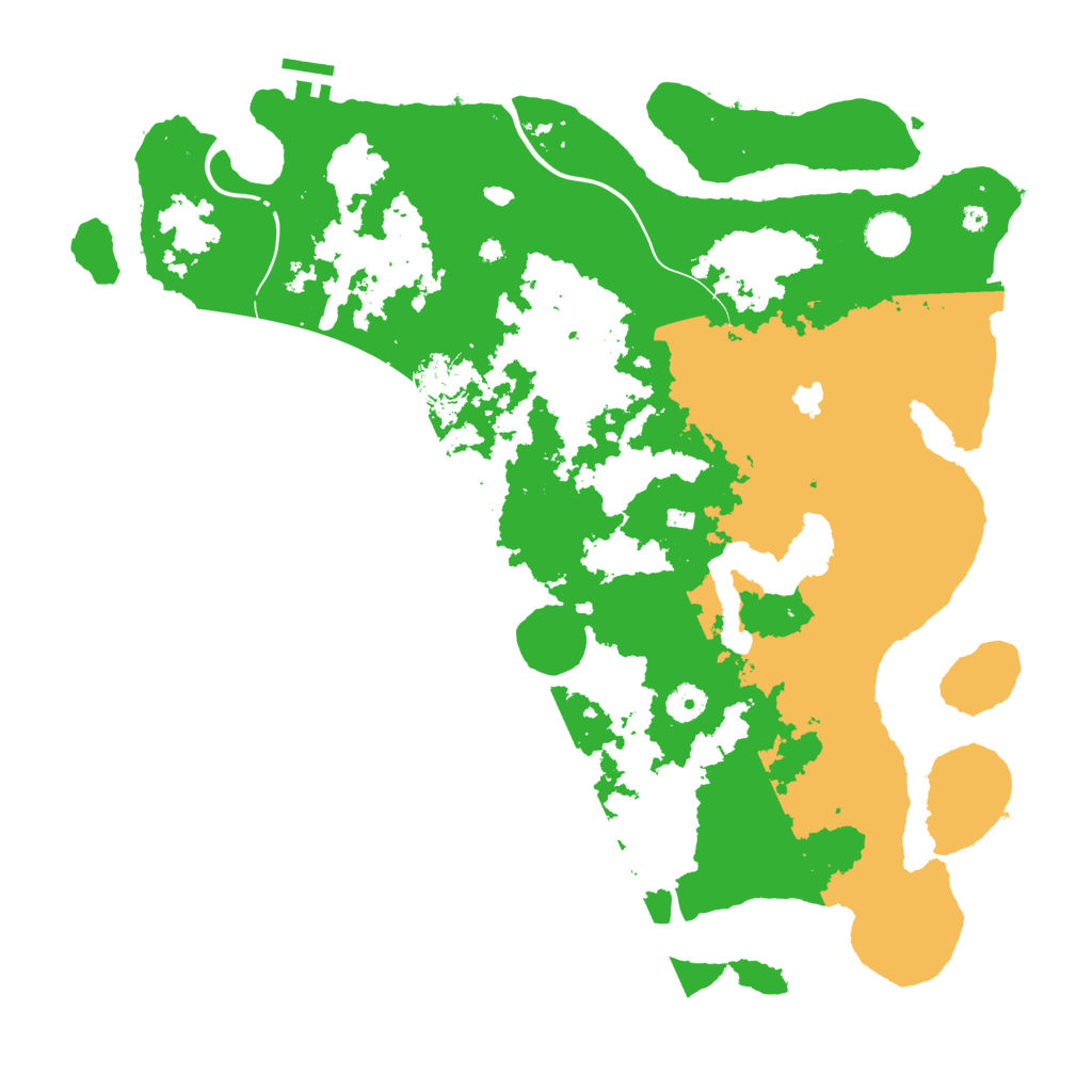 Biome Rust Map: Procedural Map, Size: 4250, Seed: 1997941889