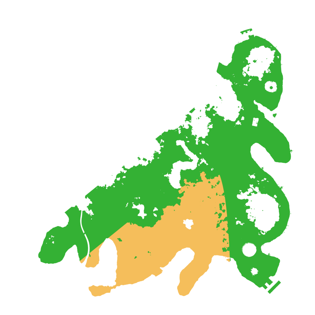 Biome Rust Map: Procedural Map, Size: 4000, Seed: 100882