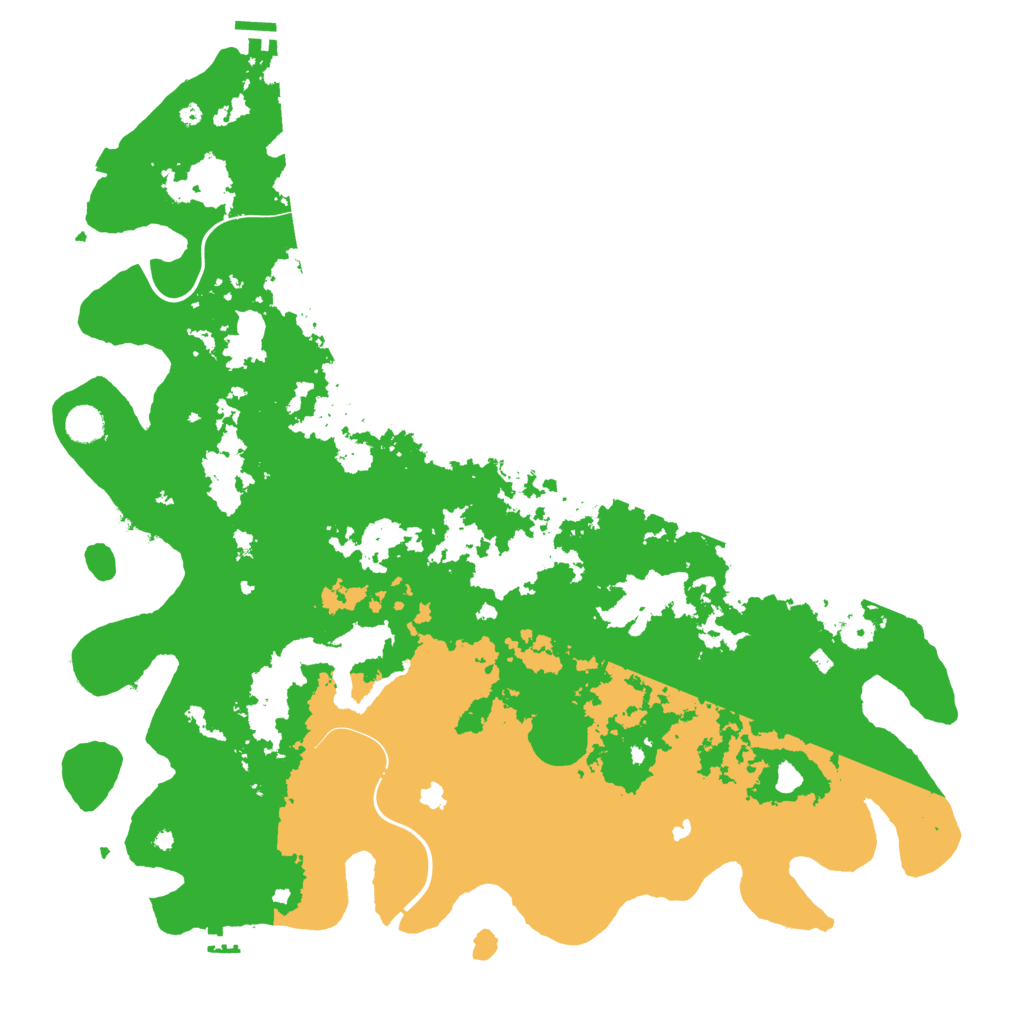 Biome Rust Map: Procedural Map, Size: 4750, Seed: 155915191