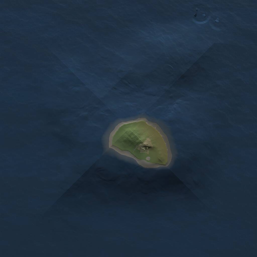 Rust Map: Procedural Map, Size: 1000, Seed: 853645228, 1 Monuments