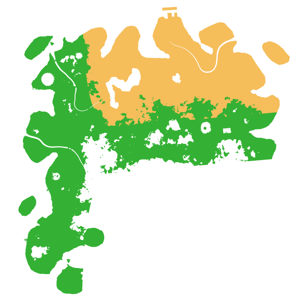 Biome Rust Map: Procedural Map, Size: 4250, Seed: 176561030