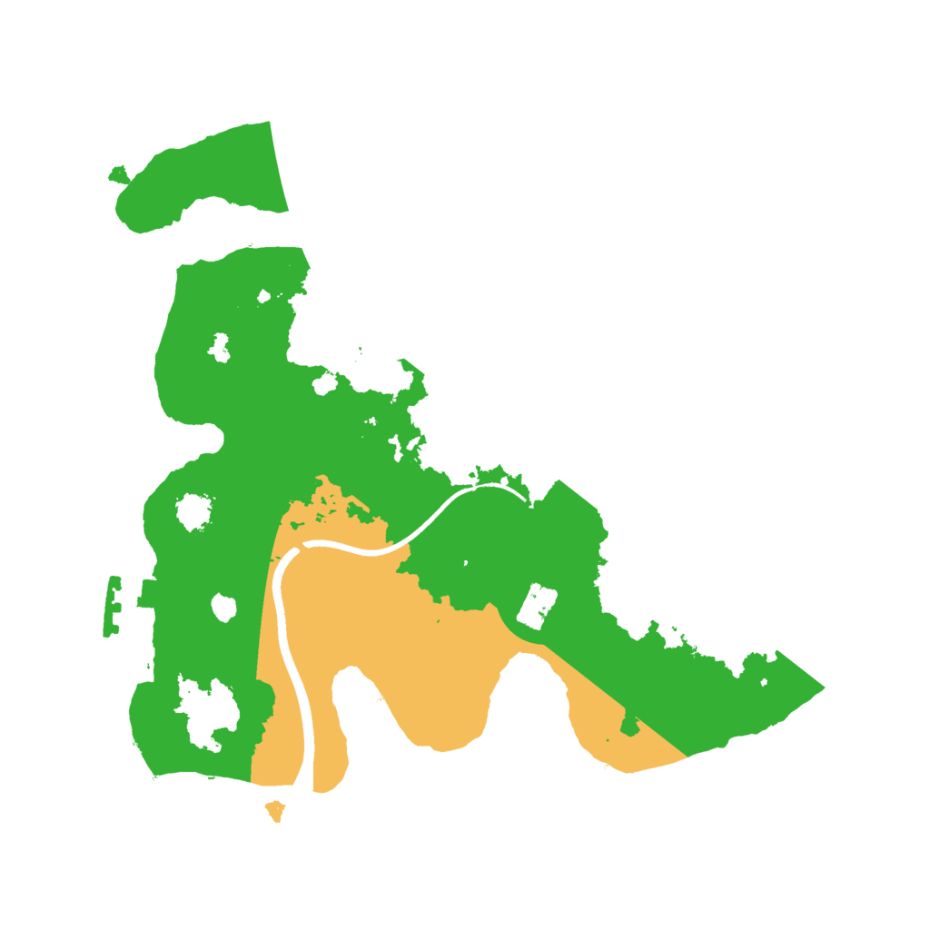 Biome Rust Map: Procedural Map, Size: 2300, Seed: 473997987