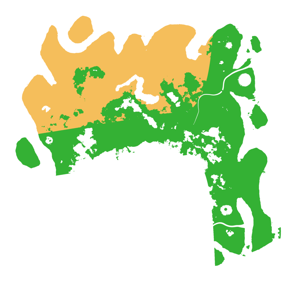 Biome Rust Map: Procedural Map, Size: 4000, Seed: 2117447045