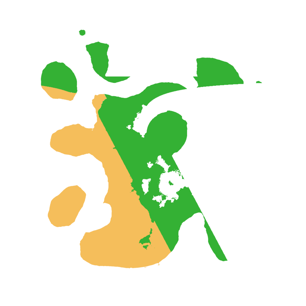 Biome Rust Map: Procedural Map, Size: 2000, Seed: 1684990273