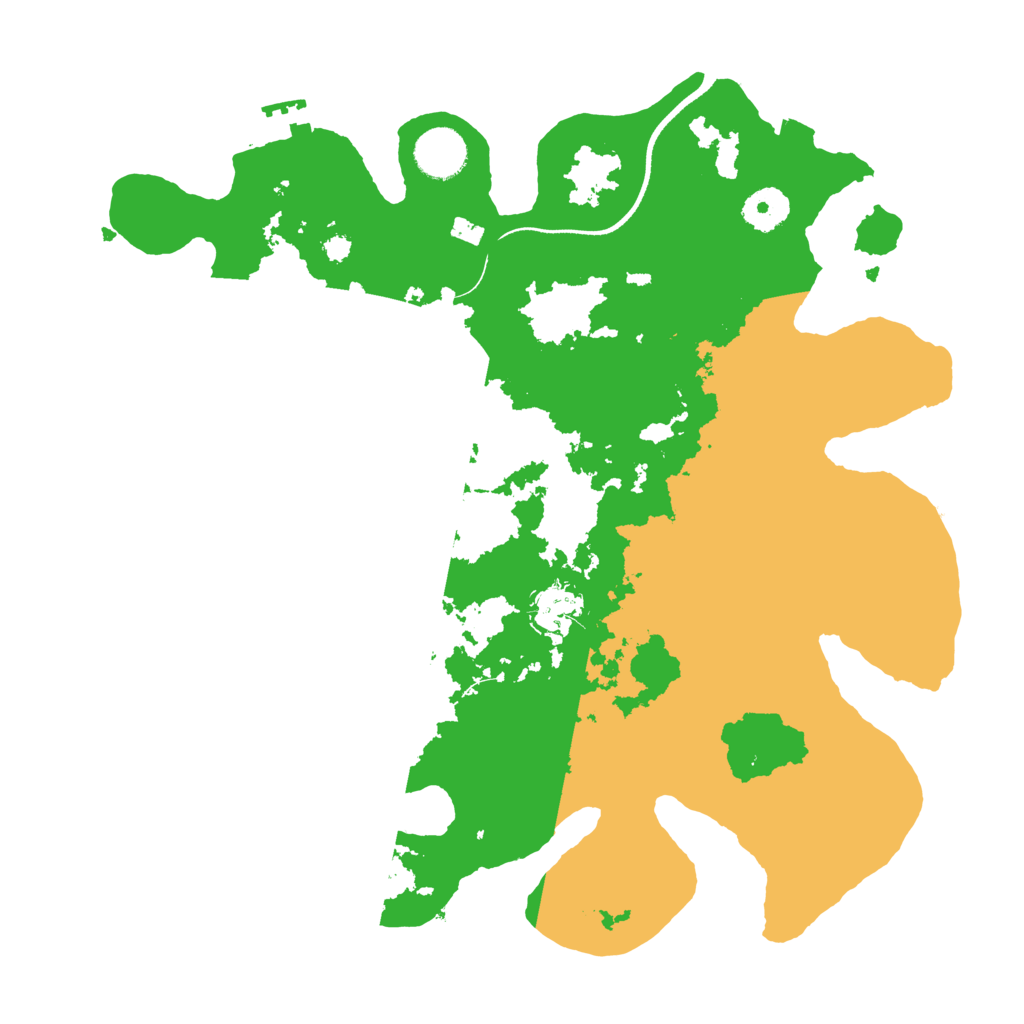 Biome Rust Map: Procedural Map, Size: 3500, Seed: 1686200868