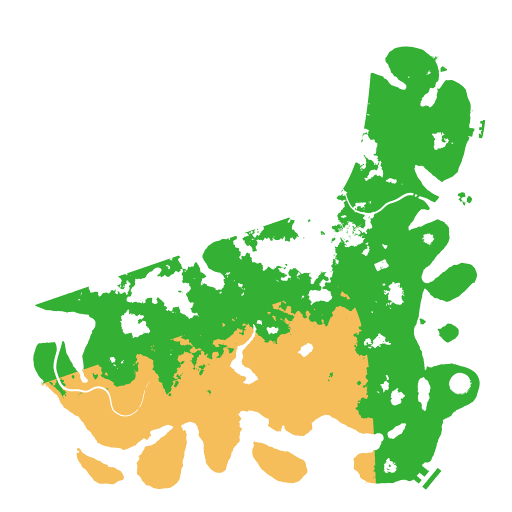 Biome Rust Map: Procedural Map, Size: 4250, Seed: 2111062906