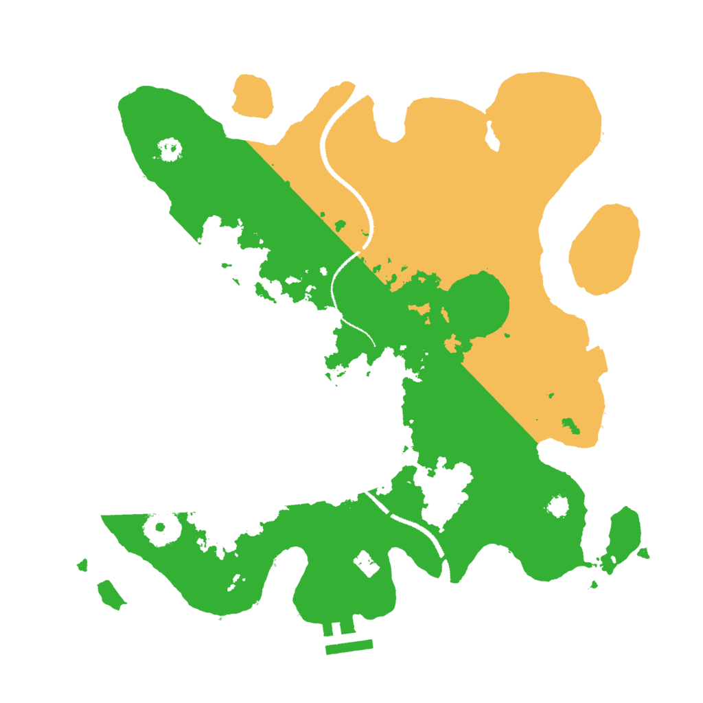 Biome Rust Map: Procedural Map, Size: 3000, Seed: 1942556778