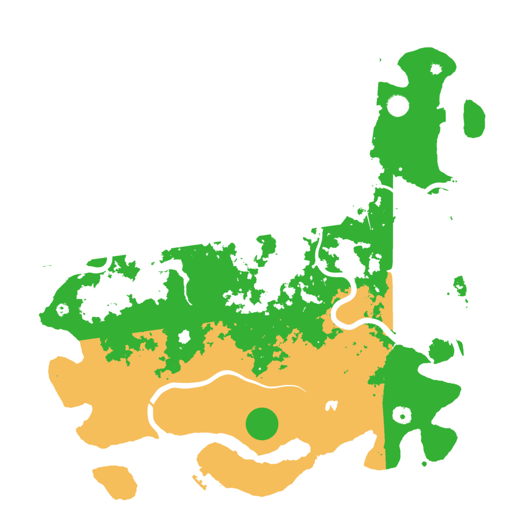 Biome Rust Map: Procedural Map, Size: 4250, Seed: 1184586220