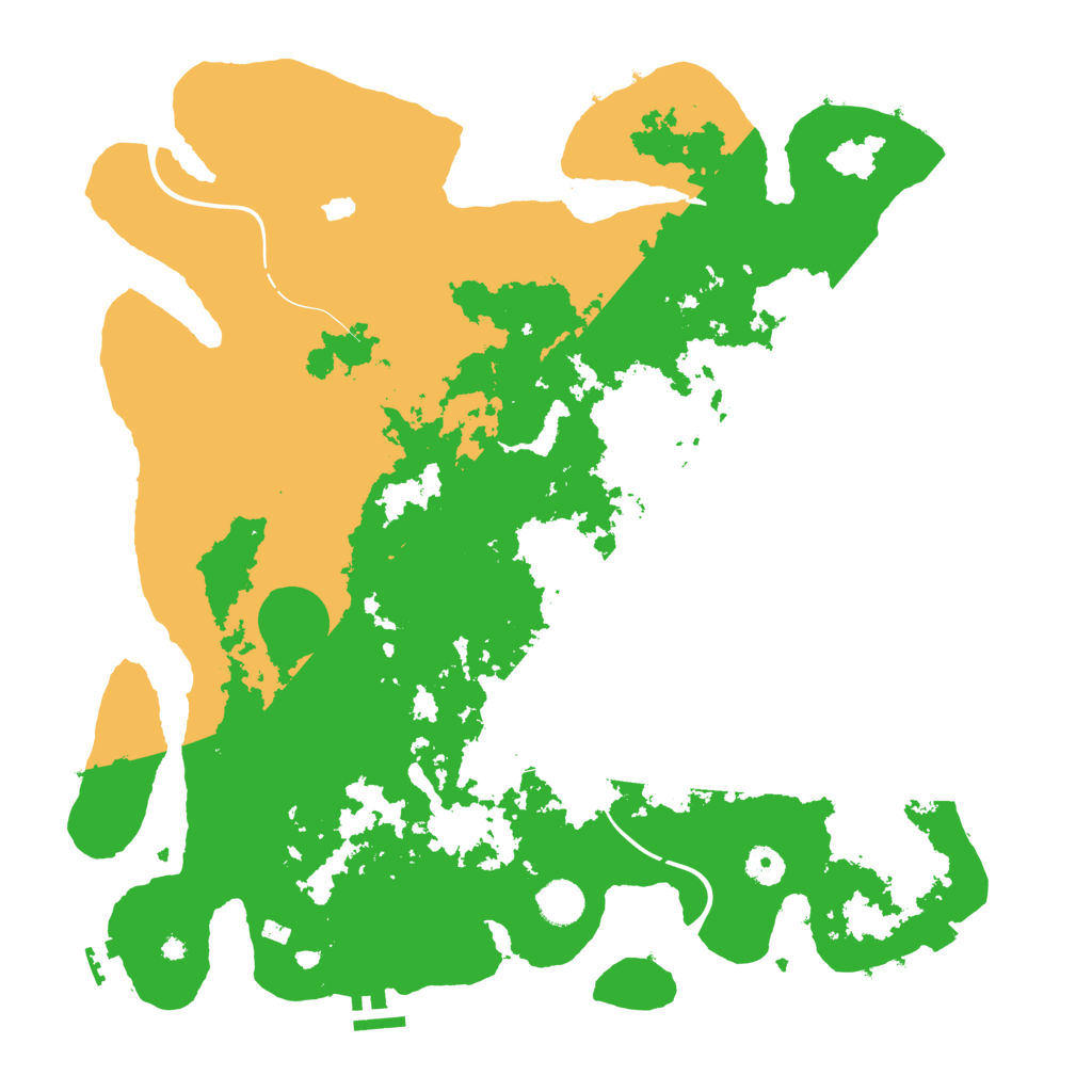 Biome Rust Map: Procedural Map, Size: 4250, Seed: 1621286492