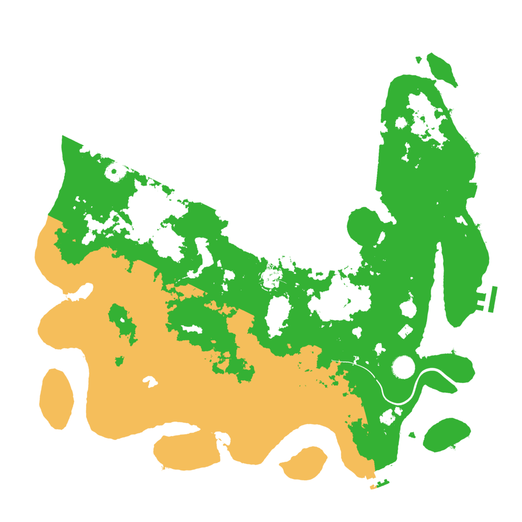 Biome Rust Map: Procedural Map, Size: 4000, Seed: 1035878105