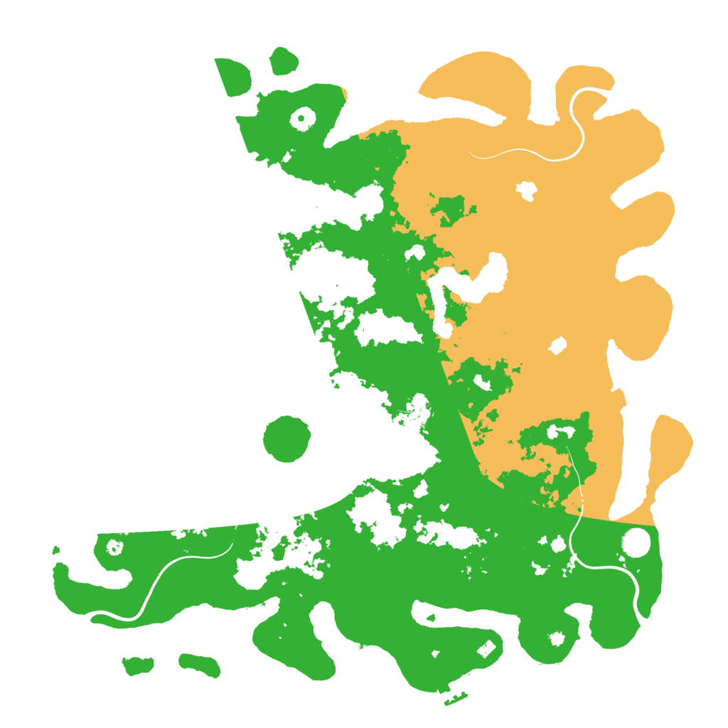 Biome Rust Map: Procedural Map, Size: 4500, Seed: 690351