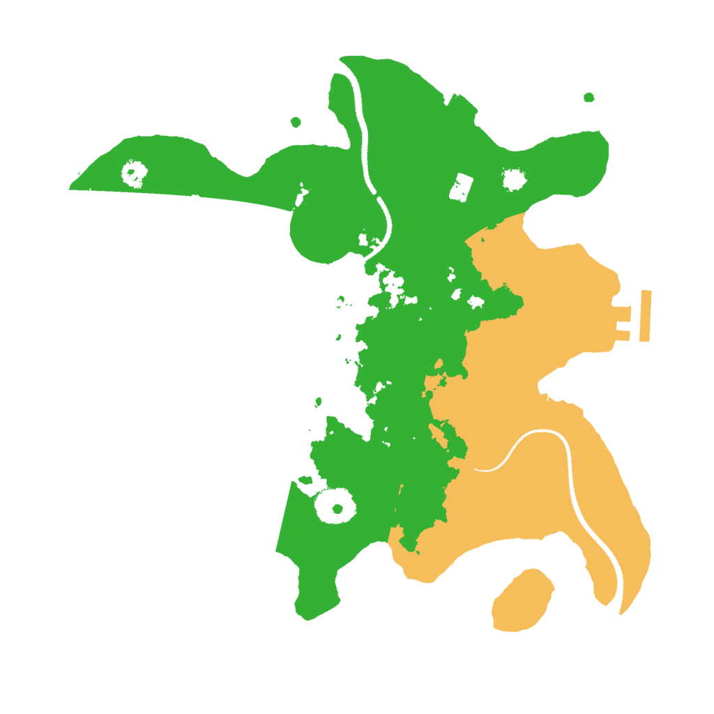 Biome Rust Map: Procedural Map, Size: 2800, Seed: 1473106675