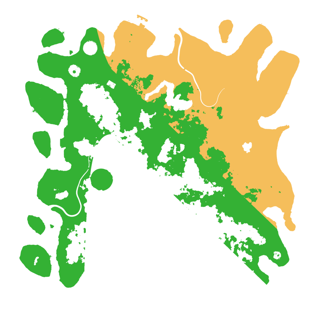 Biome Rust Map: Procedural Map, Size: 4000, Seed: 423733980