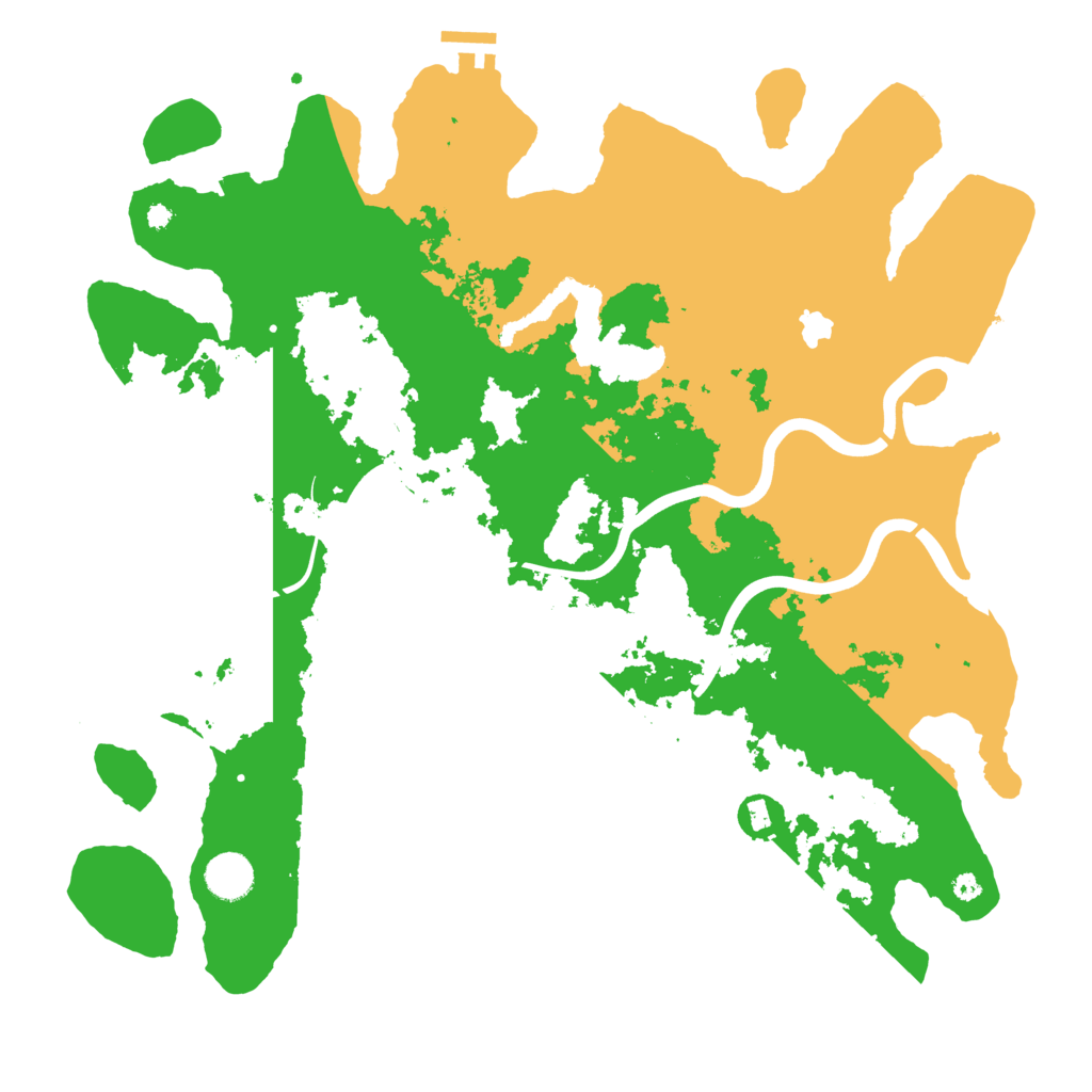 Biome Rust Map: Procedural Map, Size: 4000, Seed: 423733980