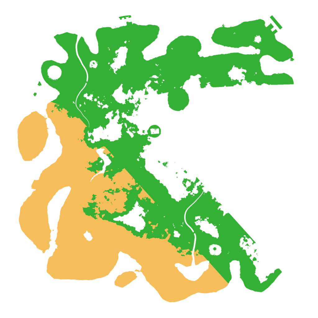 Biome Rust Map: Procedural Map, Size: 4000, Seed: 1710370002