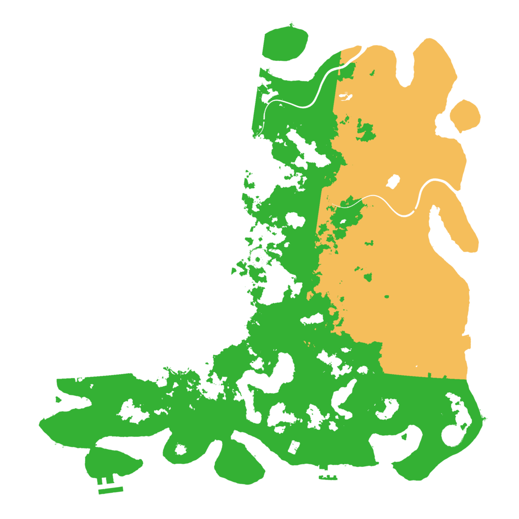 Biome Rust Map: Procedural Map, Size: 4250, Seed: 1392559714