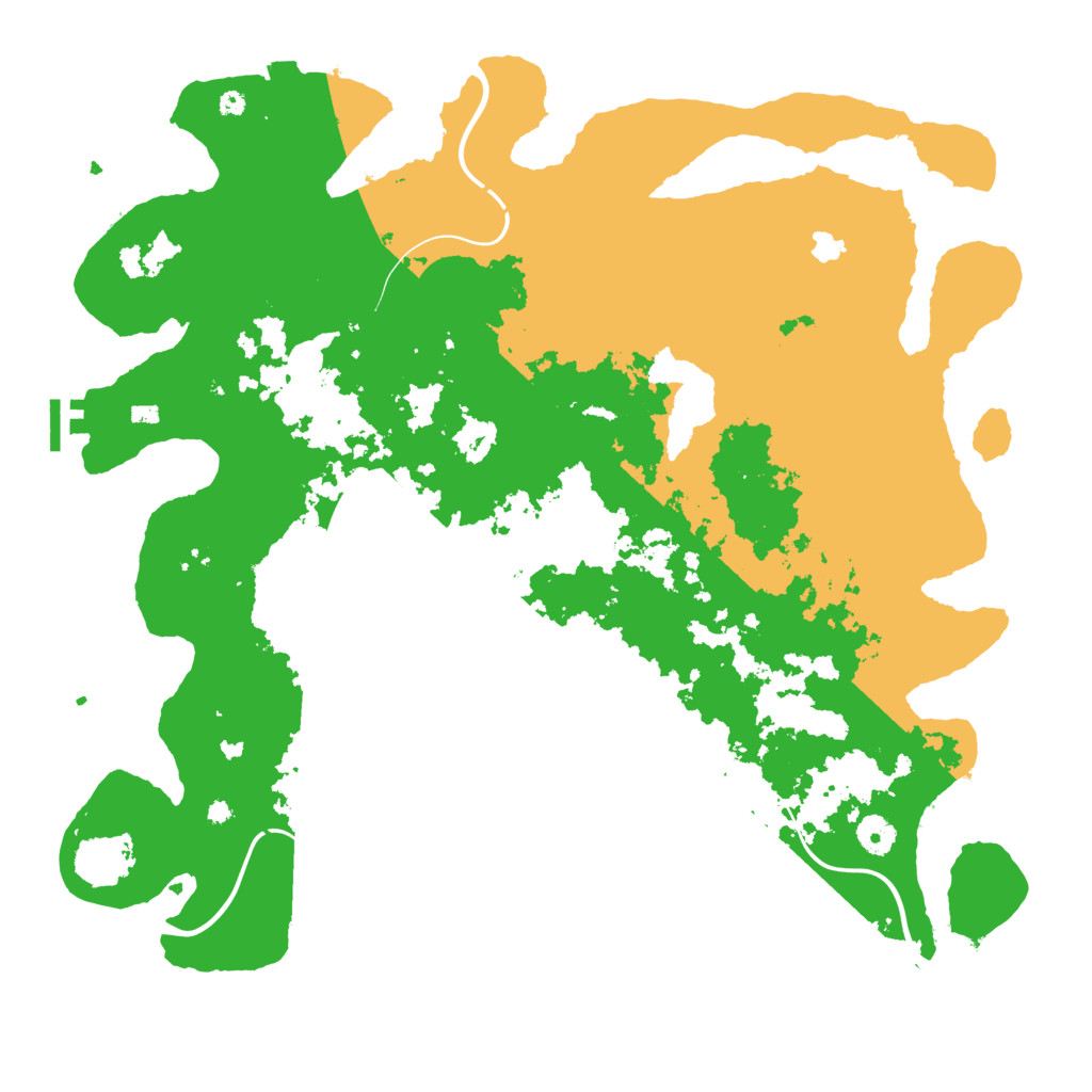 Biome Rust Map: Procedural Map, Size: 4250, Seed: 83533