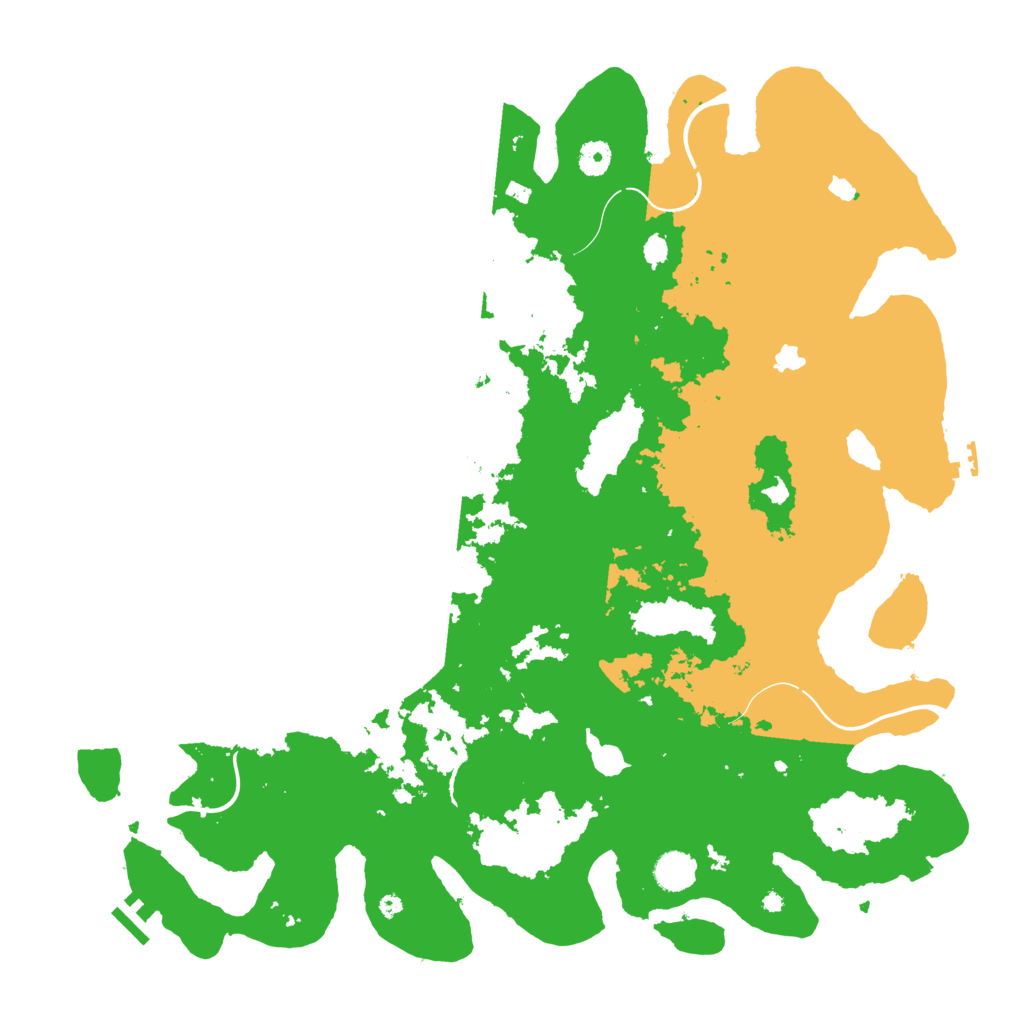 Biome Rust Map: Procedural Map, Size: 4500, Seed: 1403213328