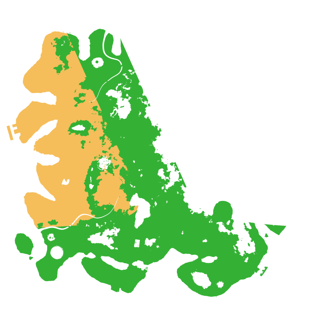 Biome Rust Map: Procedural Map, Size: 4253, Seed: 1348603984
