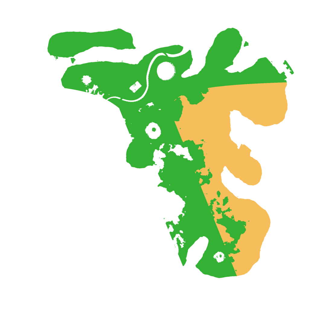 Biome Rust Map: Procedural Map, Size: 3000, Seed: 469013486