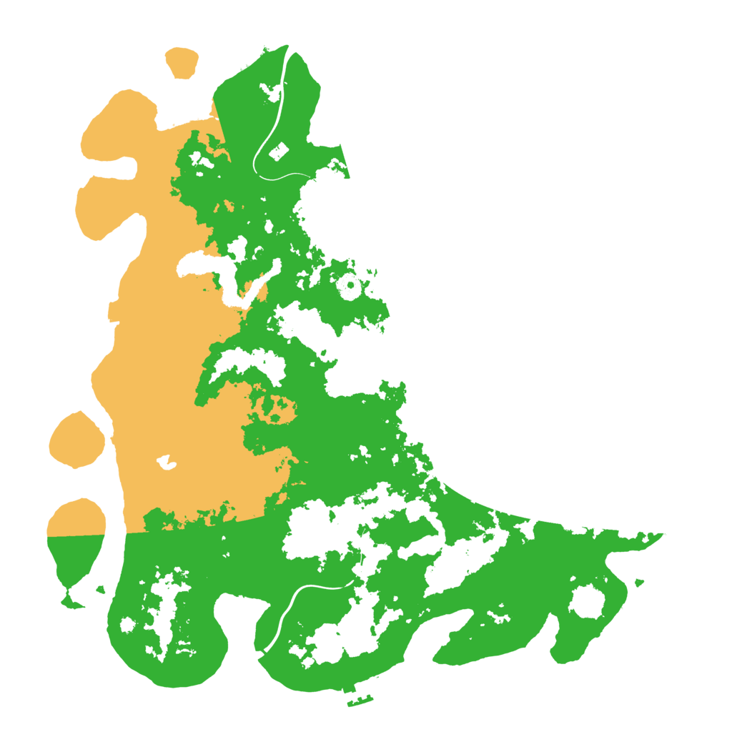 Biome Rust Map: Procedural Map, Size: 4250, Seed: 274685251