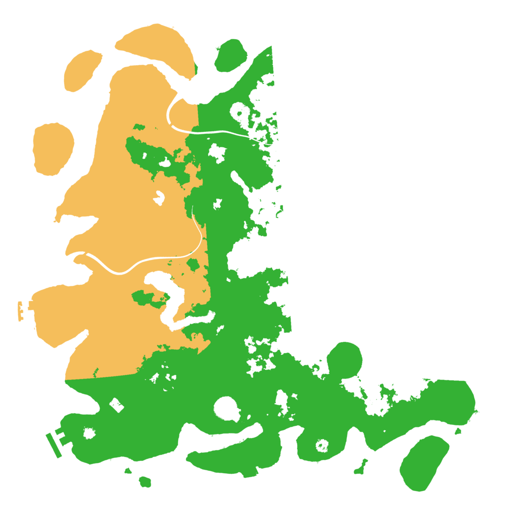 Biome Rust Map: Procedural Map, Size: 4000, Seed: 1805318108