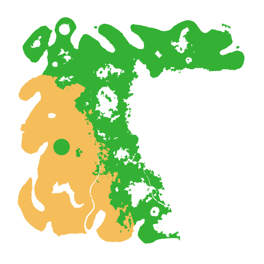 Biome Rust Map: Procedural Map, Size: 4250, Seed: 429762943