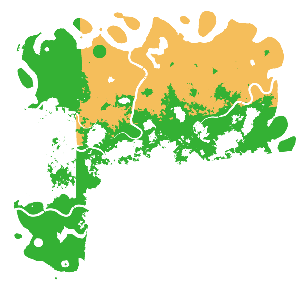 Biome Rust Map: Procedural Map, Size: 6000, Seed: 826