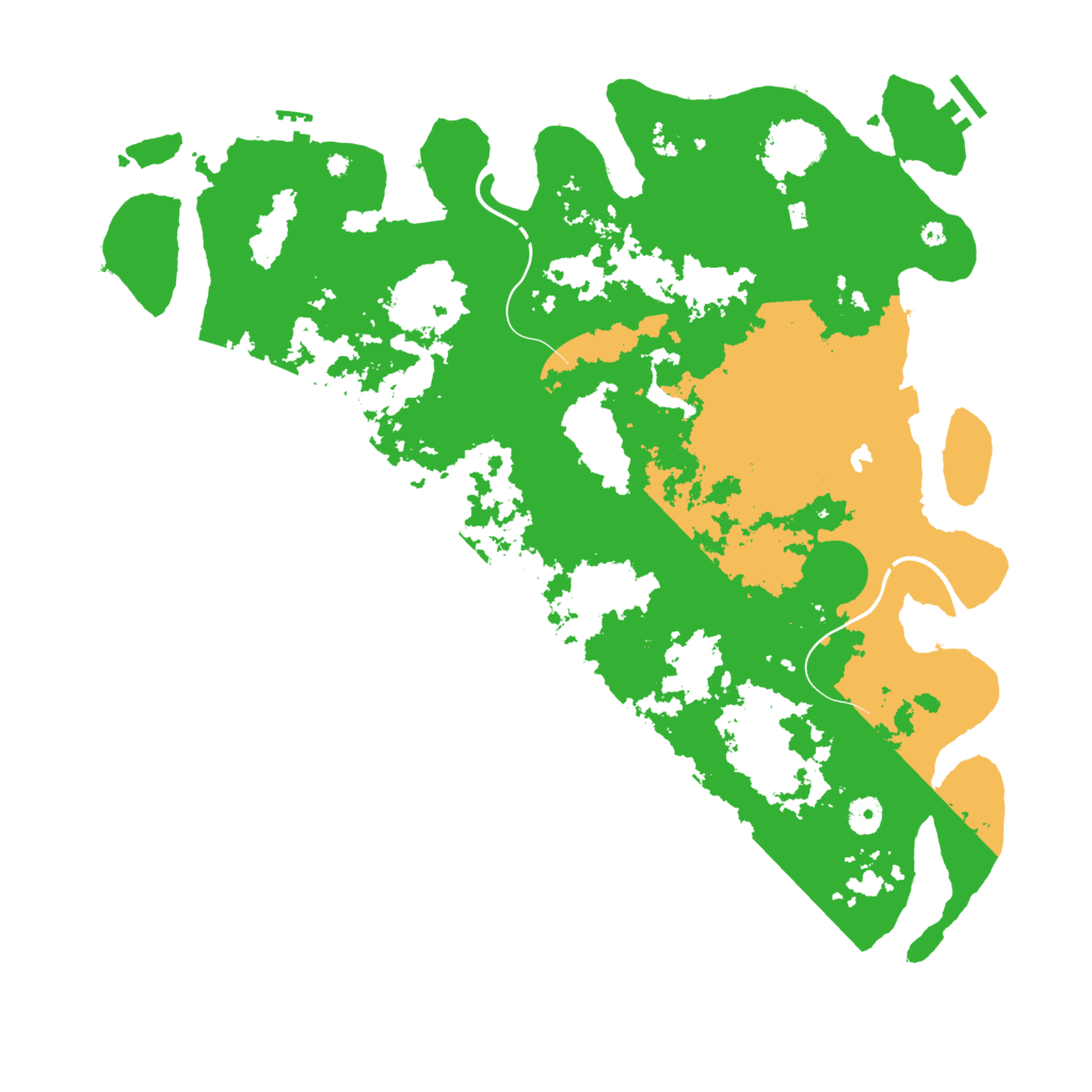 Biome Rust Map: Procedural Map, Size: 4500, Seed: 1584898320