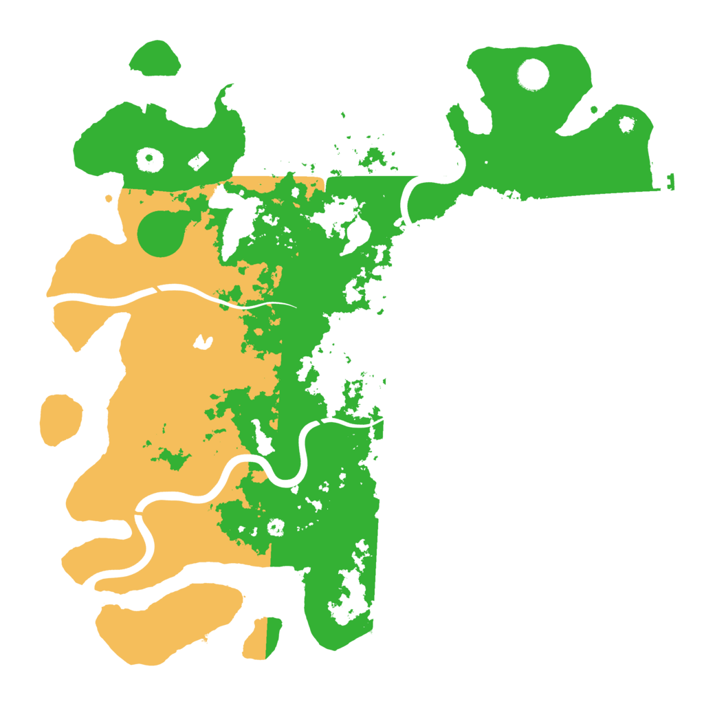 Biome Rust Map: Procedural Map, Size: 4000, Seed: 80076735