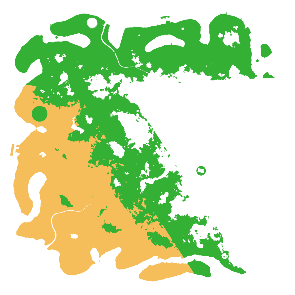 Biome Rust Map: Procedural Map, Size: 5000, Seed: 1311375691