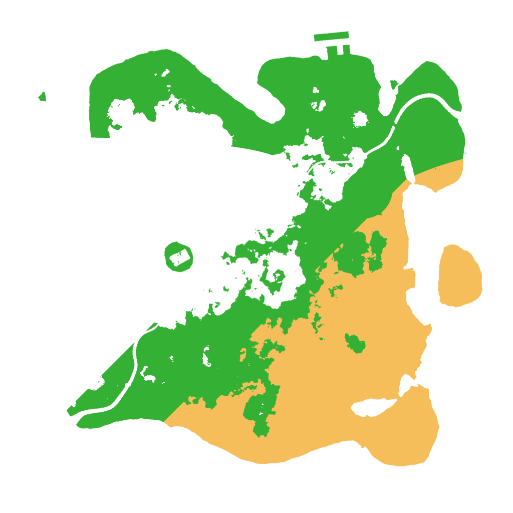 Biome Rust Map: Procedural Map, Size: 3000, Seed: 724964752