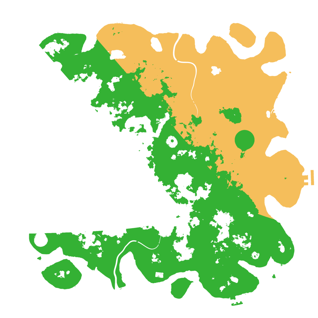 Biome Rust Map: Procedural Map, Size: 4250, Seed: 1151766531