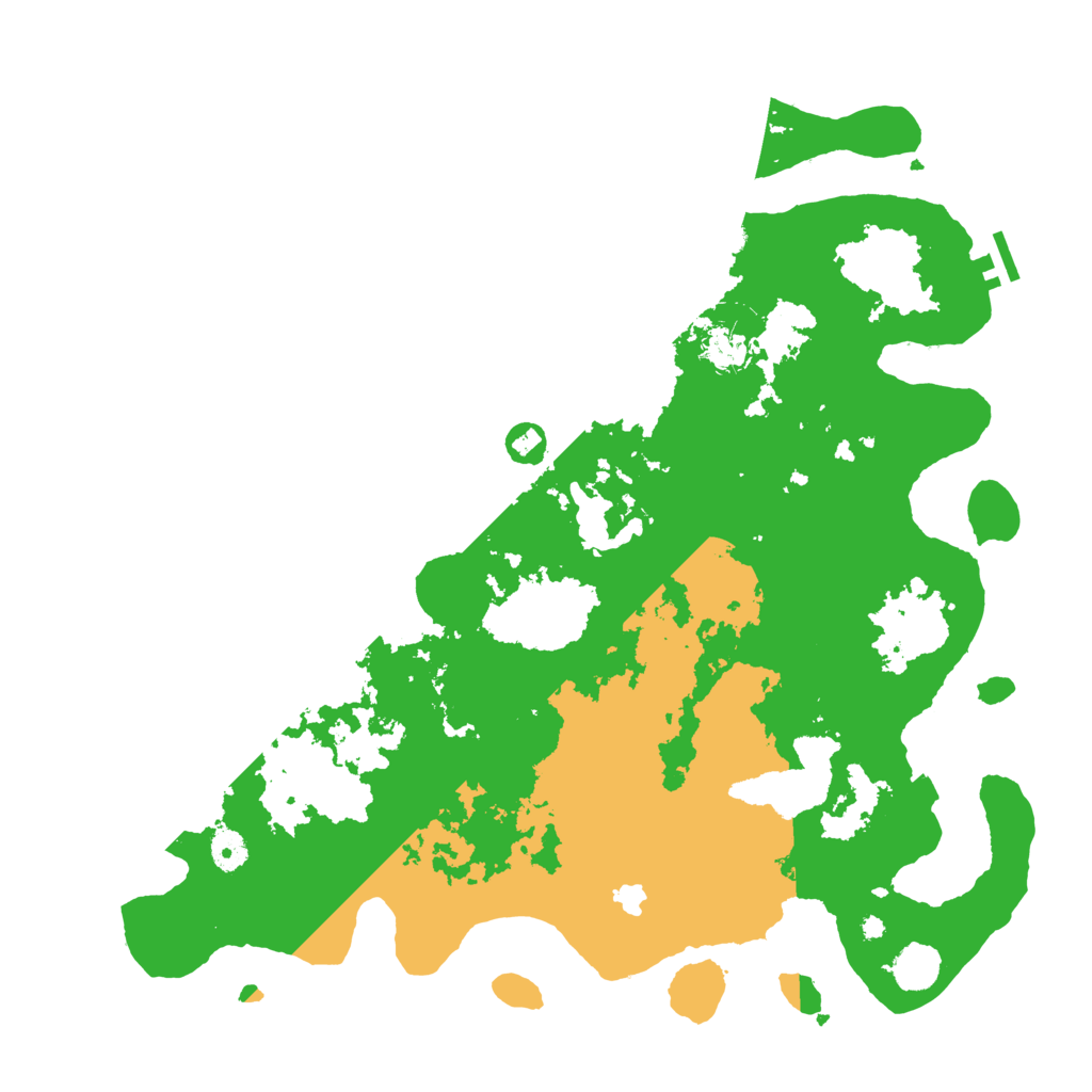 Biome Rust Map: Procedural Map, Size: 4300, Seed: 634245765