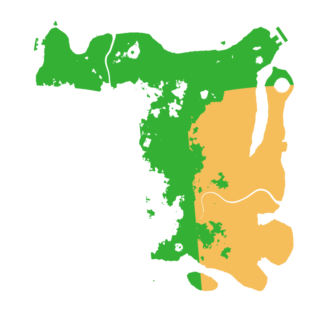 Biome Rust Map: Procedural Map, Size: 3800, Seed: 1614944338