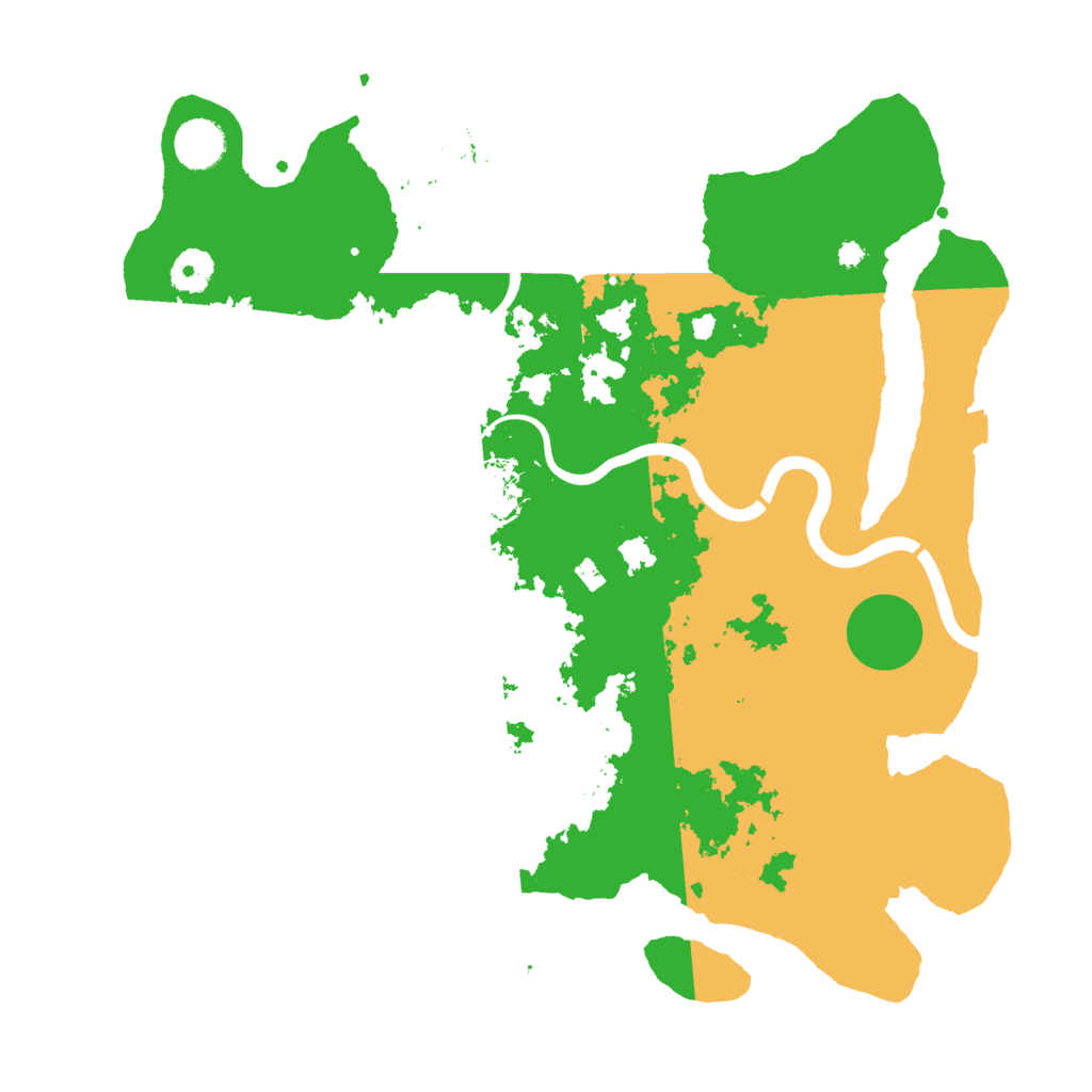 Biome Rust Map: Procedural Map, Size: 3800, Seed: 1614944338