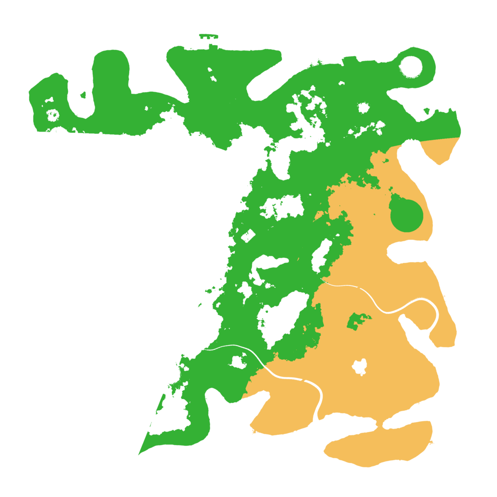 Biome Rust Map: Procedural Map, Size: 4000, Seed: 273910701