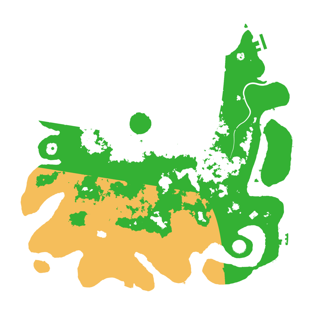 Biome Rust Map: Procedural Map, Size: 4000, Seed: 1469930840