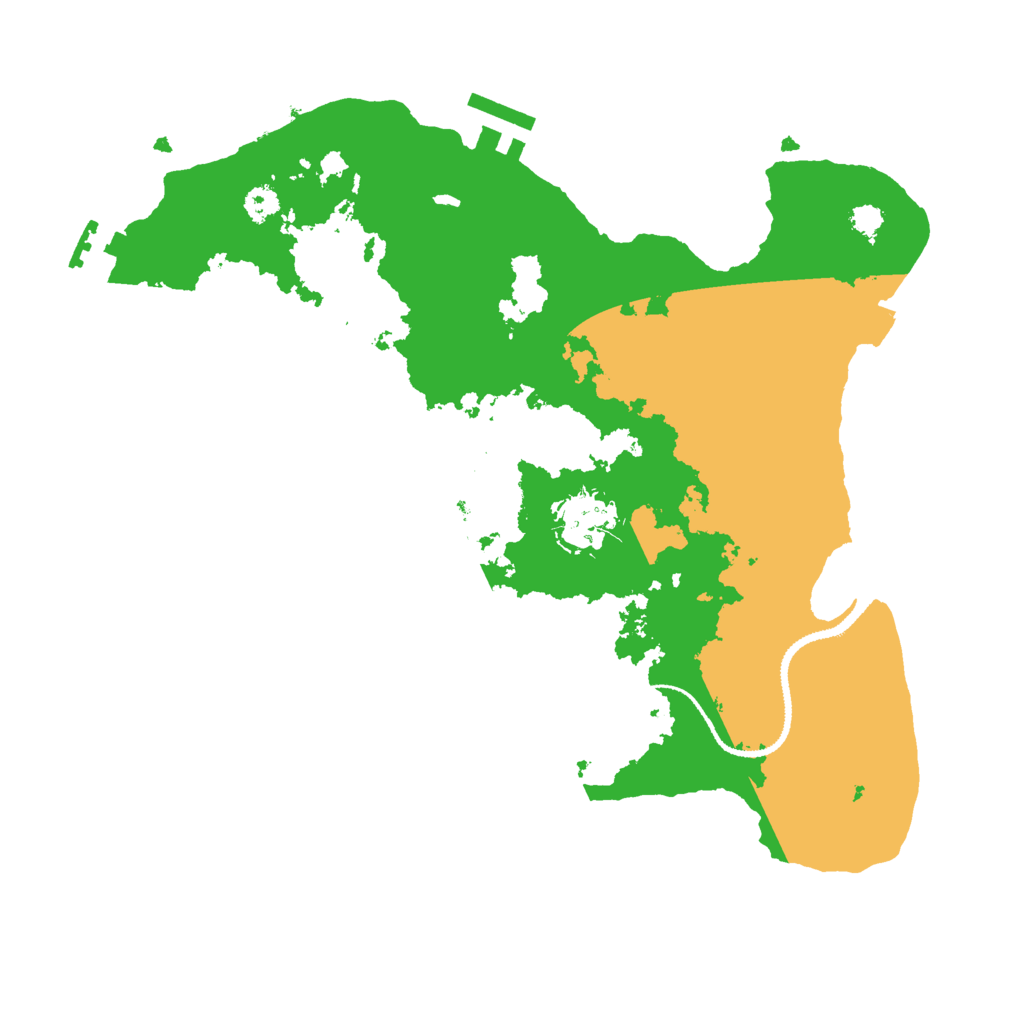 Biome Rust Map: Procedural Map, Size: 3000, Seed: 1834399922