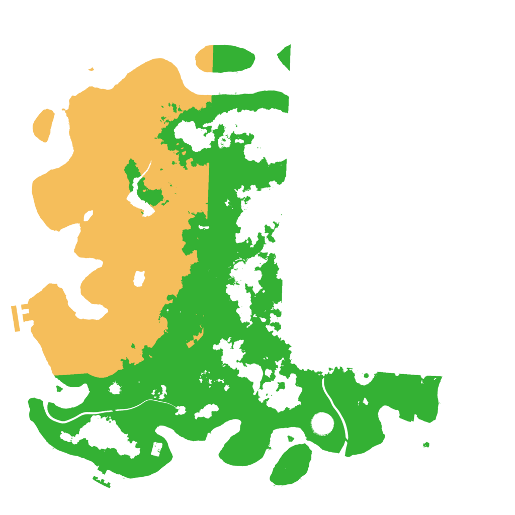 Biome Rust Map: Procedural Map, Size: 4000, Seed: 2101456567