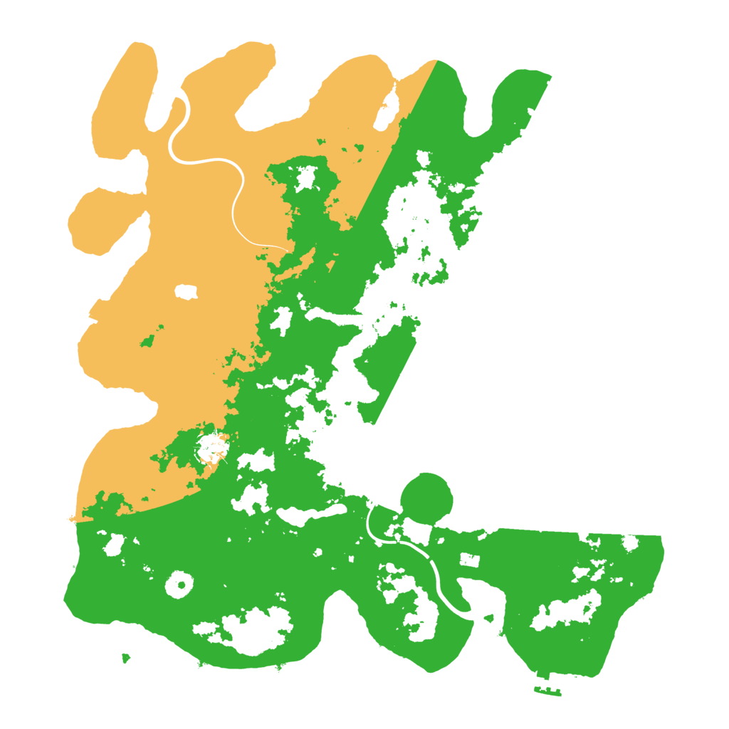 Biome Rust Map: Procedural Map, Size: 4000, Seed: 2046785750