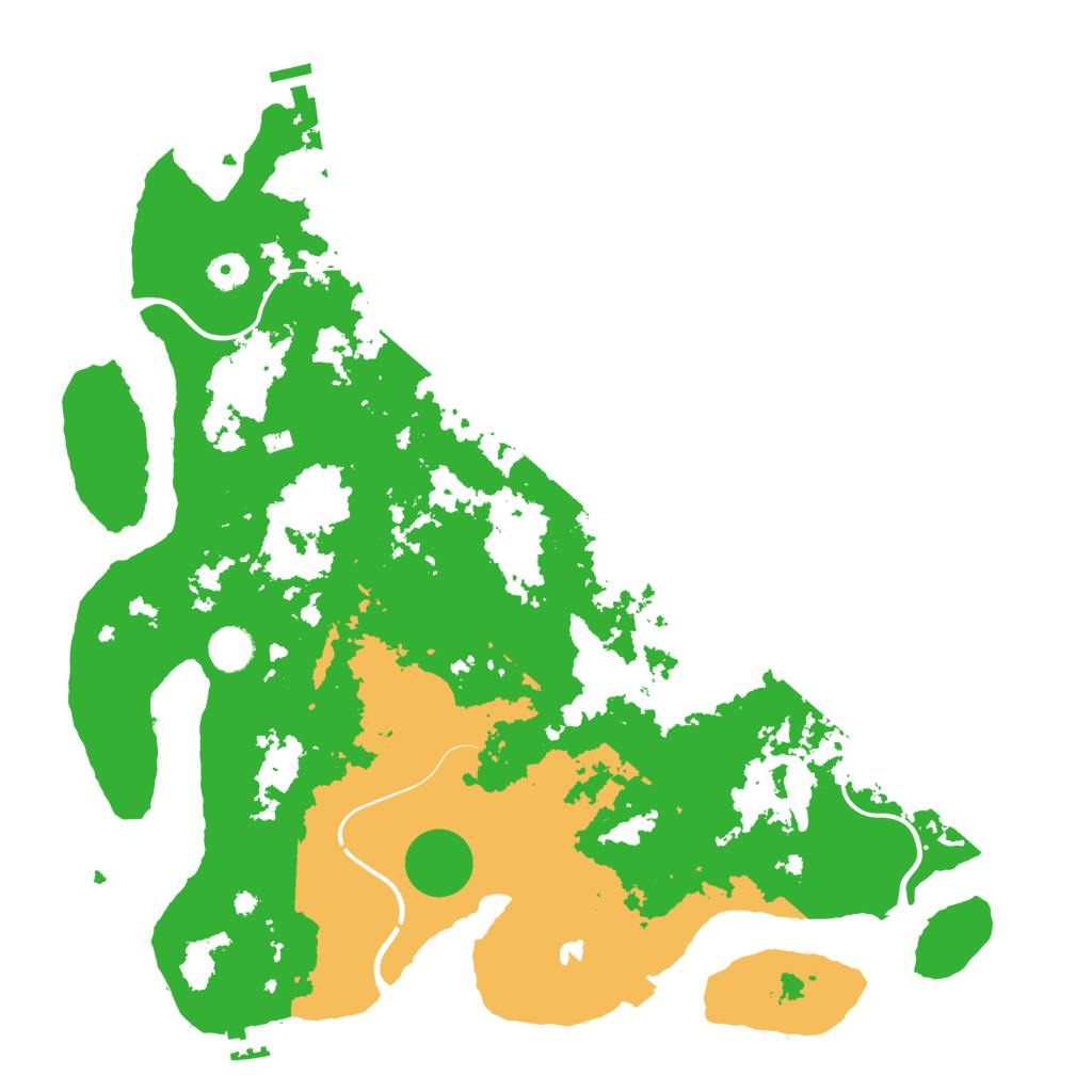 Biome Rust Map: Procedural Map, Size: 4250, Seed: 638432485