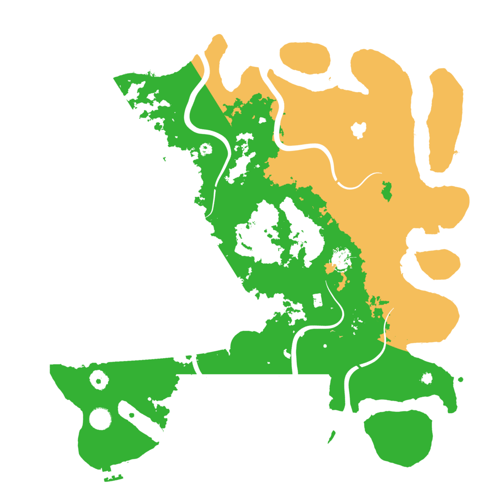 Biome Rust Map: Procedural Map, Size: 4000, Seed: 994982403