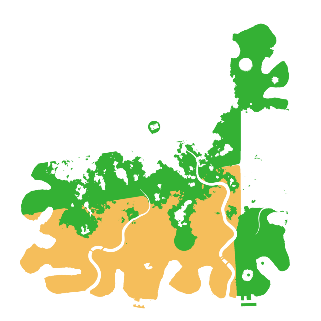 Biome Rust Map: Procedural Map, Size: 4250, Seed: 287387715
