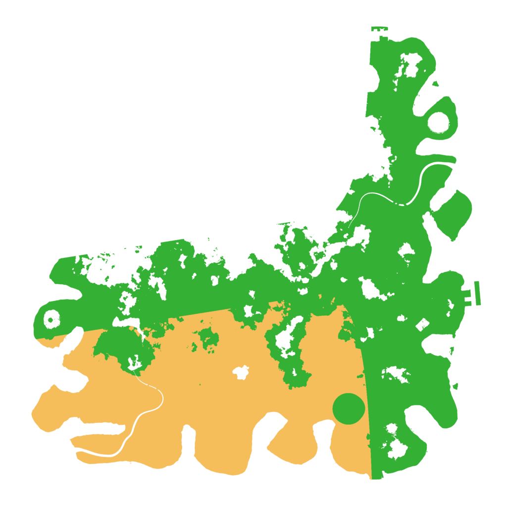 Biome Rust Map: Procedural Map, Size: 4250, Seed: 287387715