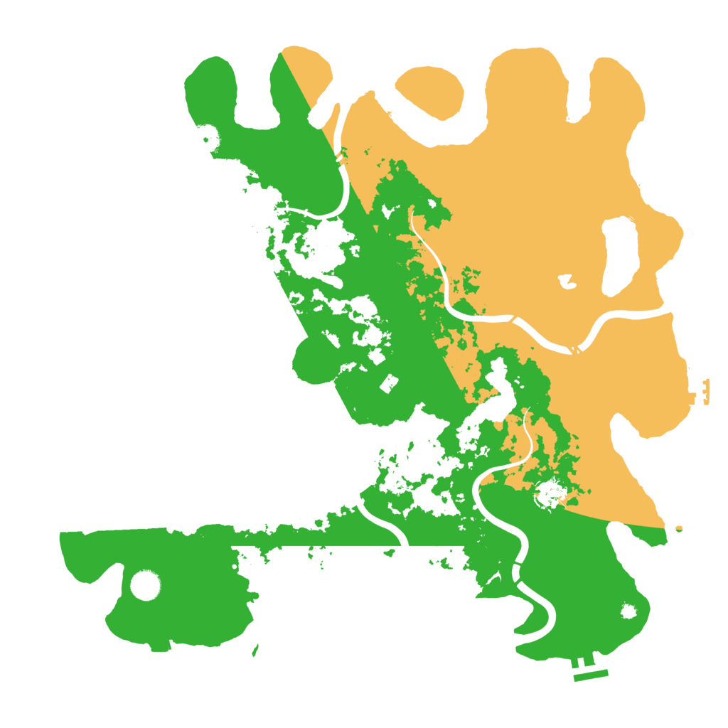 Biome Rust Map: Procedural Map, Size: 4250, Seed: 982784202