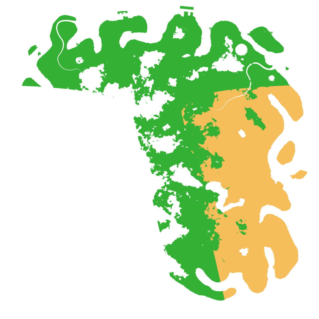 Biome Rust Map: Procedural Map, Size: 4750, Seed: 16080575