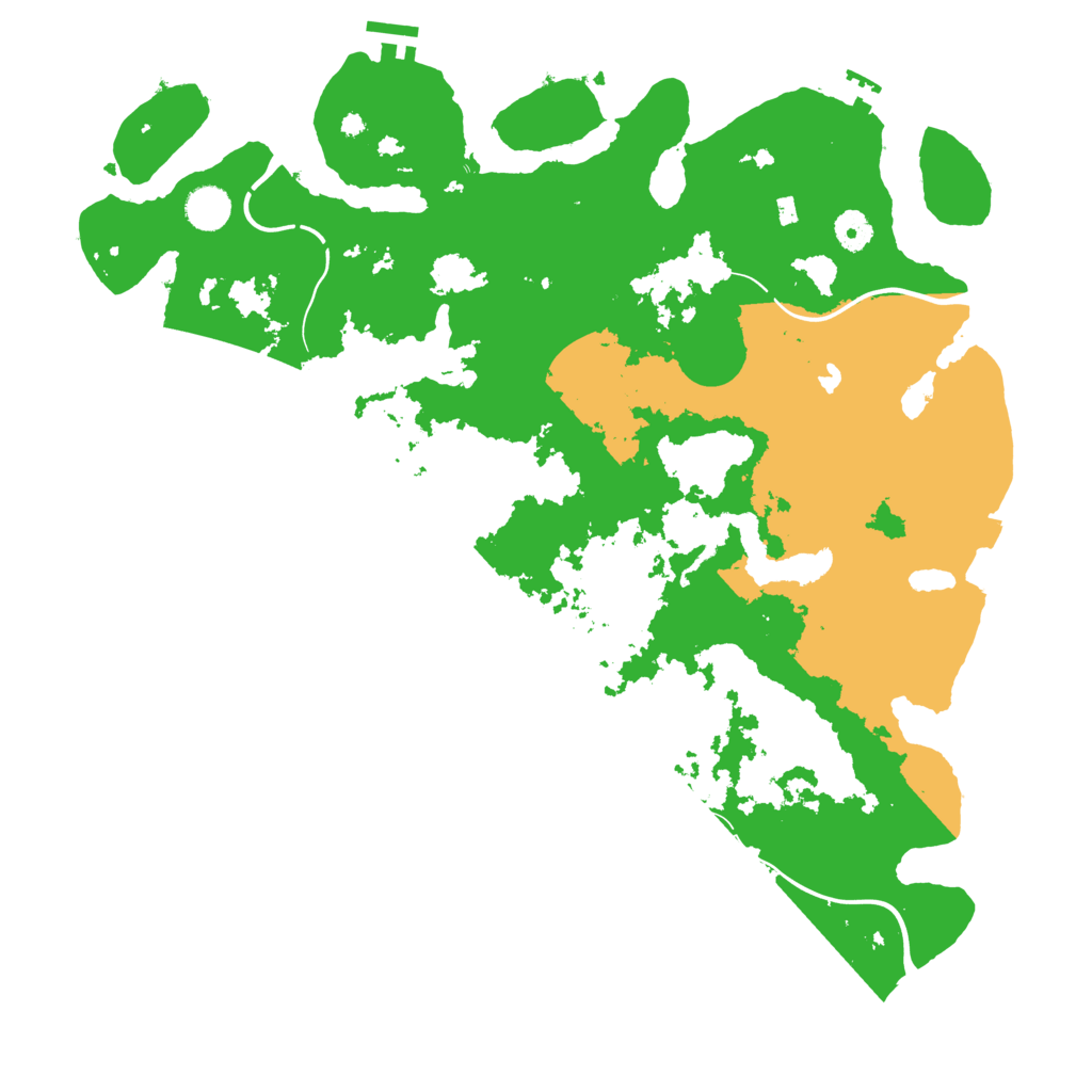 Biome Rust Map: Procedural Map, Size: 4250, Seed: 695013832